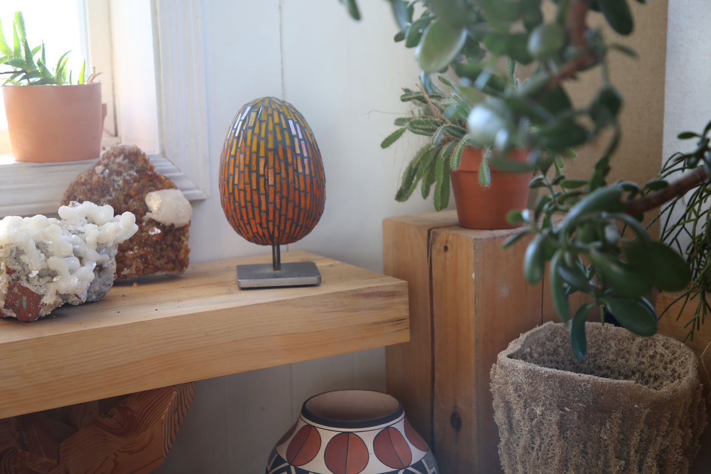 Metal Stand for Mosaic Eggs