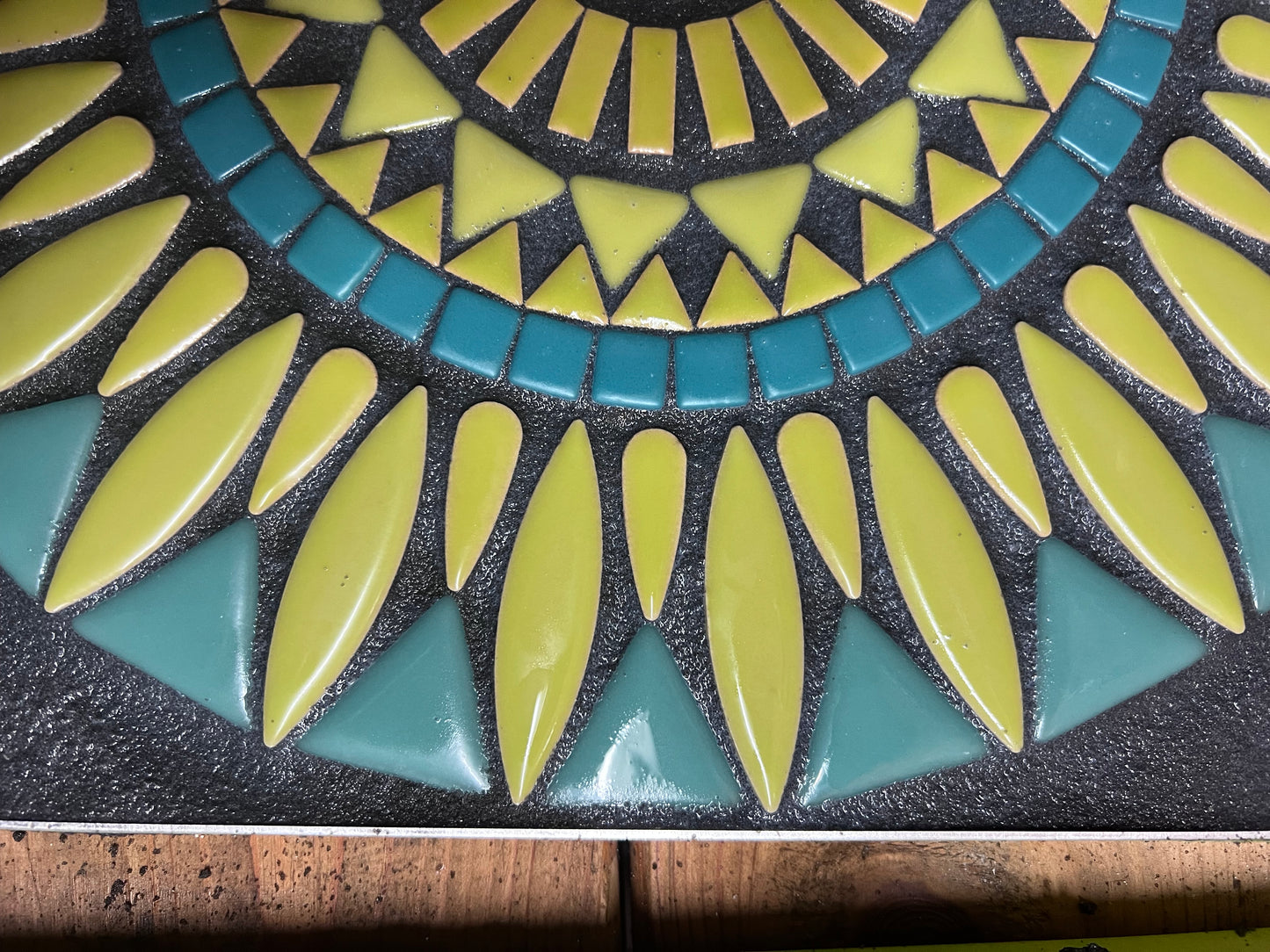 PERUVIAN SUNS - OUTDOOR GARDEN MOSAIC