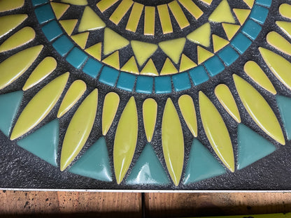 PERUVIAN SUNS - OUTDOOR GARDEN MOSAIC