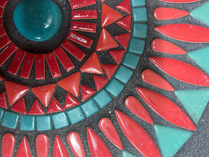 PERUVIAN SUNS - OUTDOOR GARDEN MOSAIC