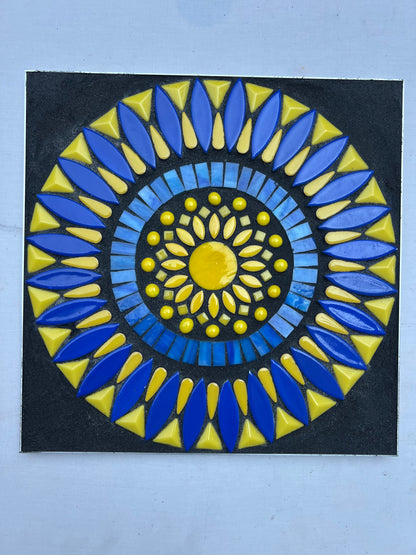 OBSIDIAN DUSK - OUTDOOR GARDEN MOSAIC