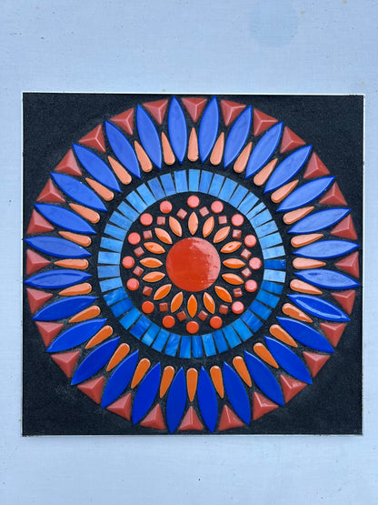OBSIDIAN DUSK - OUTDOOR GARDEN MOSAIC