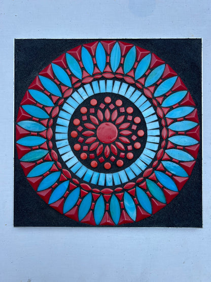 OCEAN SUNRISE - OUTDOOR GARDEN MOSAIC