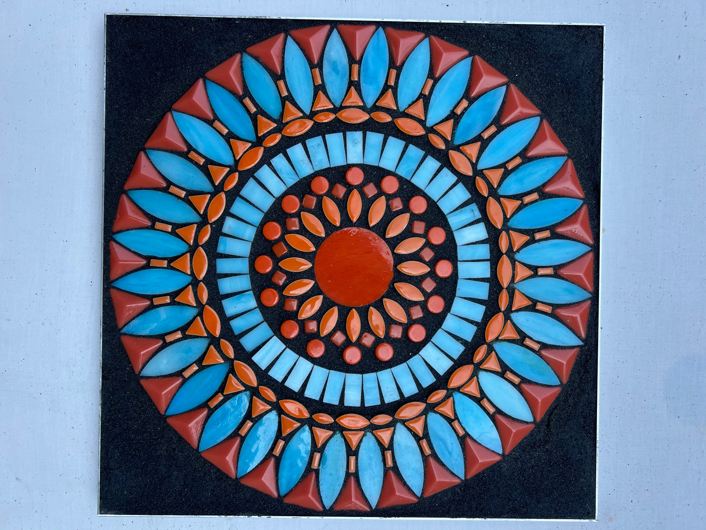 OCEAN SUNRISE - OUTDOOR GARDEN MOSAIC