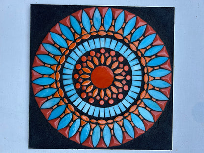 OCEAN SUNRISE - OUTDOOR GARDEN MOSAIC