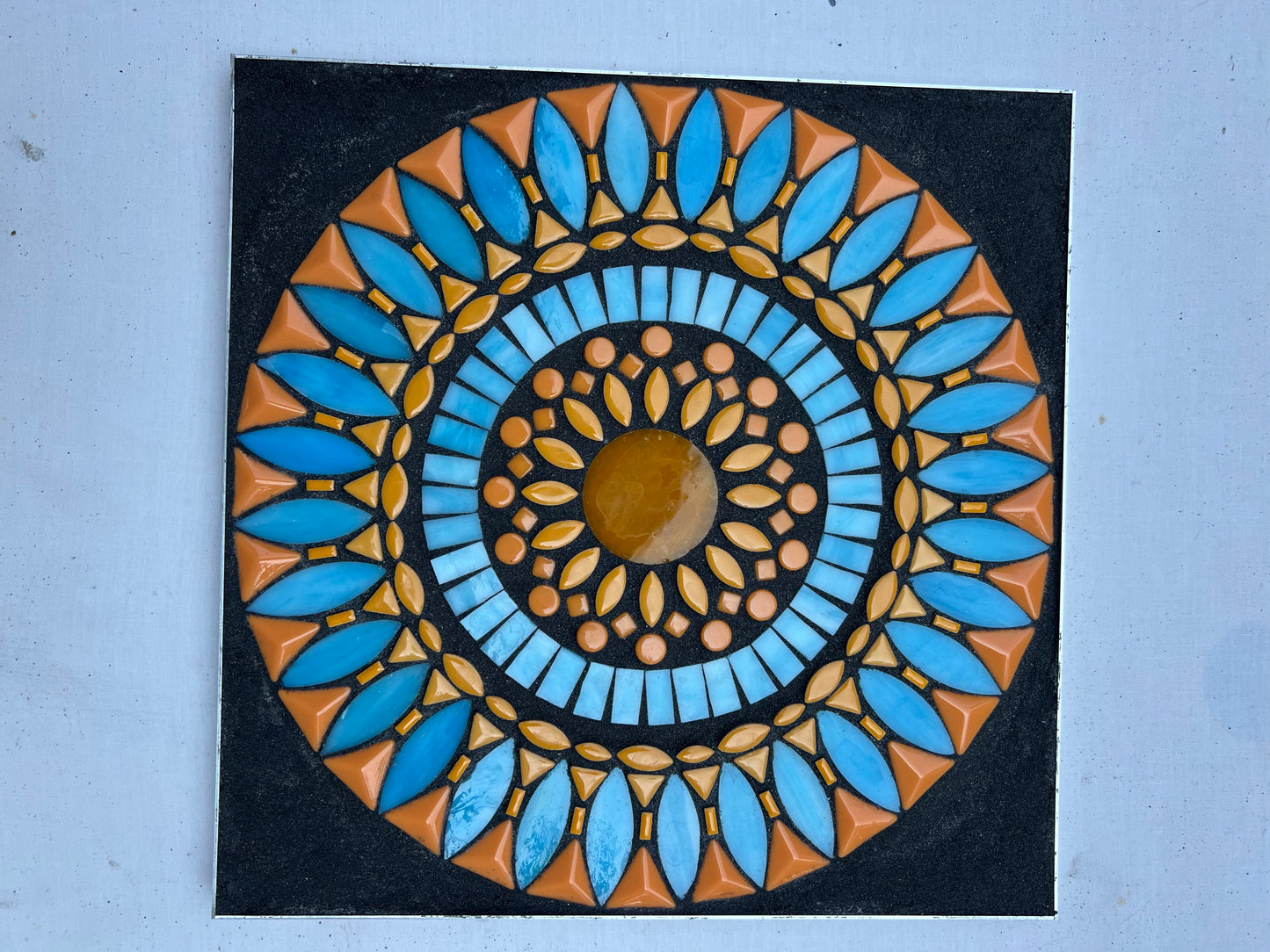 OCEAN SUNRISE - OUTDOOR GARDEN MOSAIC