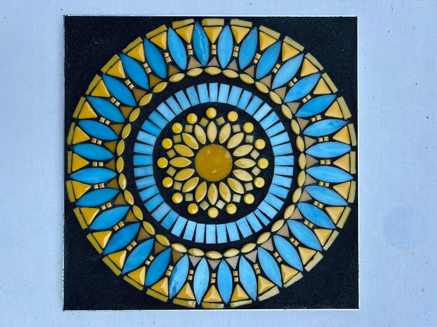 OCEAN SUNRISE - OUTDOOR GARDEN MOSAIC