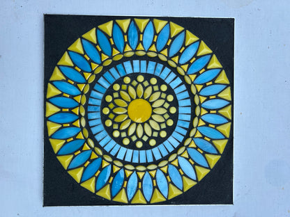 OCEAN SUNRISE - OUTDOOR GARDEN MOSAIC