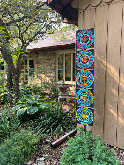 OCEAN SUNRISE - OUTDOOR GARDEN MOSAIC
