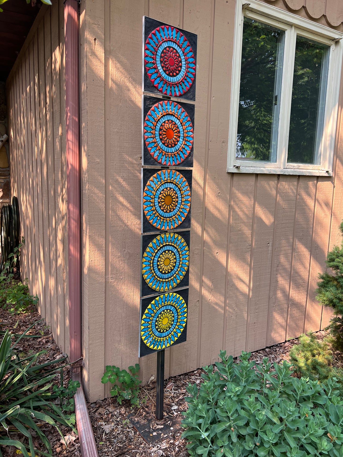 OCEAN SUNRISE - OUTDOOR GARDEN MOSAIC